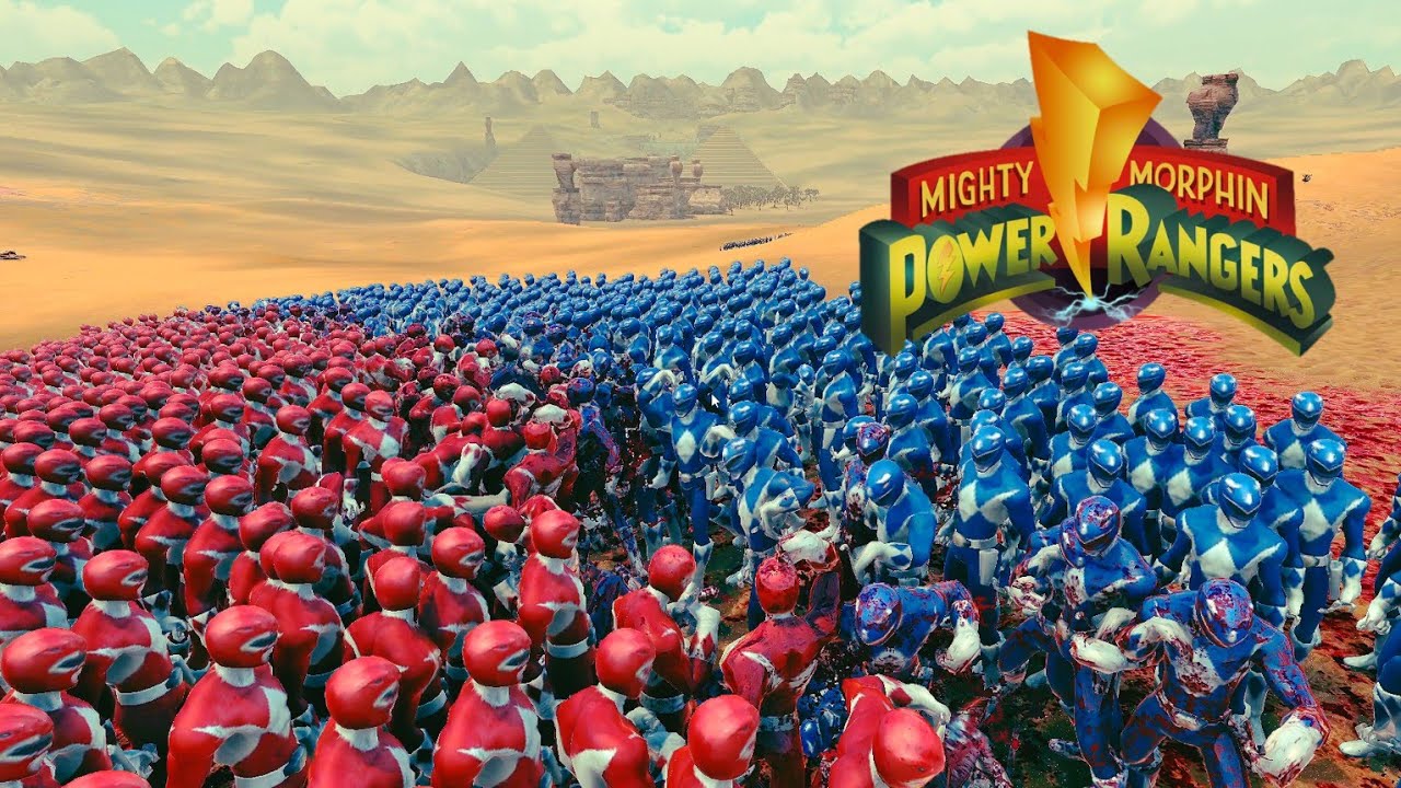 Multi Color 500 POWER RANGER Battle Royal! - Ultimate Epic Battle ...