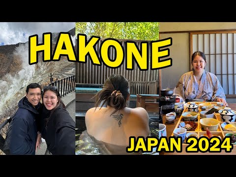 HONEYMOON: Hakone, Japan 2024 | Hakone Suishoen, Owakudani Station, Hakone Ropeway, Onsen, Kaiseki