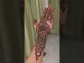beautiful mehandi 😍#youtubeshorts #trendingmehndi