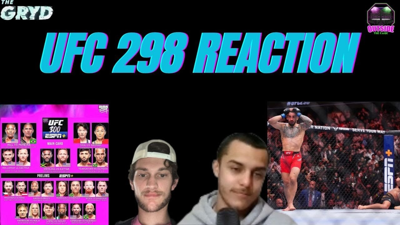 Wow... Ilia Topuria Is The Featherweight Champ! We Have A UFC 300 Main Event! Wow... Ilia Topuria Is The Featherweight Champ! We Have A UFC 300 Main Event!