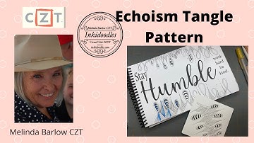 Echoism Tangle Art Lesson