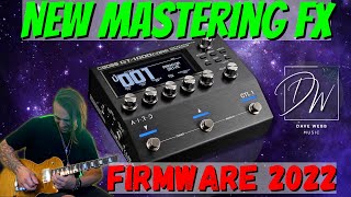 Using The Mastering FX - GT1000-Core Firmware Update