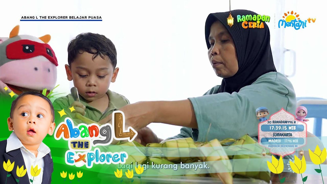 Persiapan Lebaran, Abang L Bikin Ketupat yang Banyak! | Abang L The Explorer
