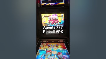 Agents 777 Visual Pinball VPX - Virtual Pinball #pinball #virtualpinball #vpx #arcade #gameroom