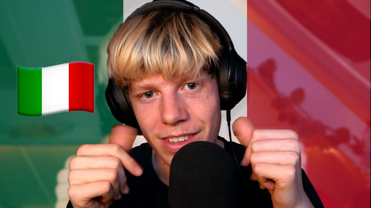 ASMR trying to speak Italian