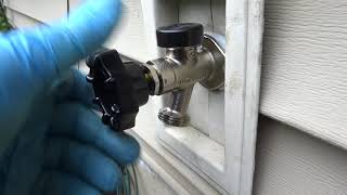 Outside Sill Faucet Replaced Plumbing Tips Smotret Video Onlajn