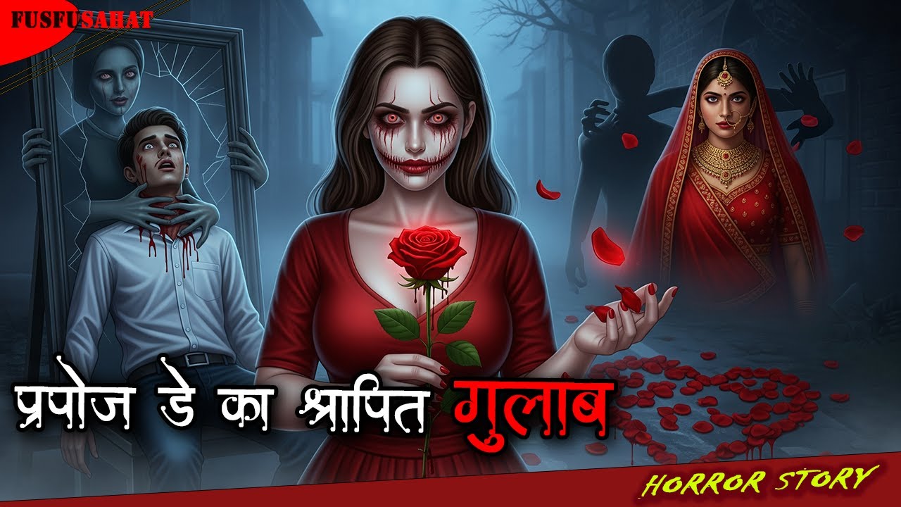 प्रपोज़ डे का श्रापित गुलाब | Prapose Day Ka Shrapit Gulaab | FUSFUSAHAT