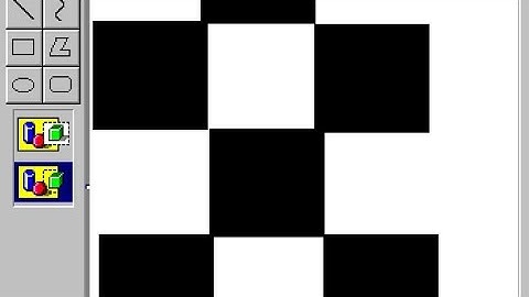 #MSPAINT How to draw chess board MS PAINT used mobile