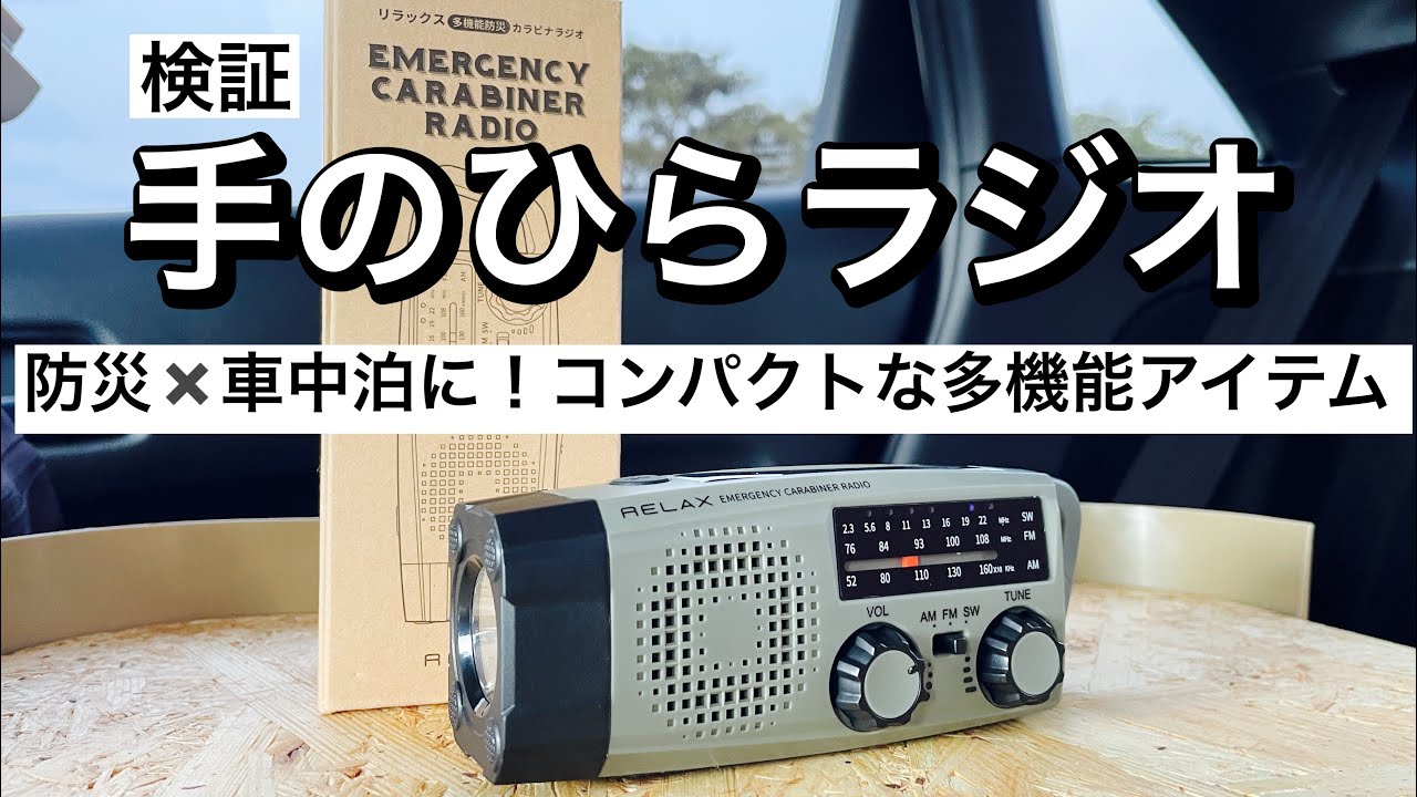 Disaster preparedness x sleeping in the car] A thorough review of