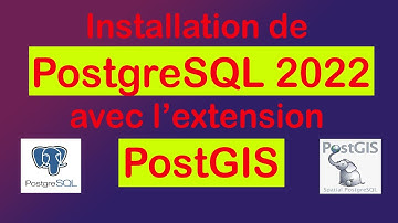 Installation de PostgreSQL avec Extension Spatiale PostGIS - Connexion à PostgreSQL sur QGIS