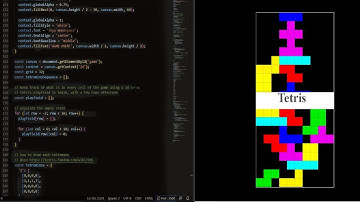 ASMR Programming: Building a Tetris Game for Relaxation - No Talking