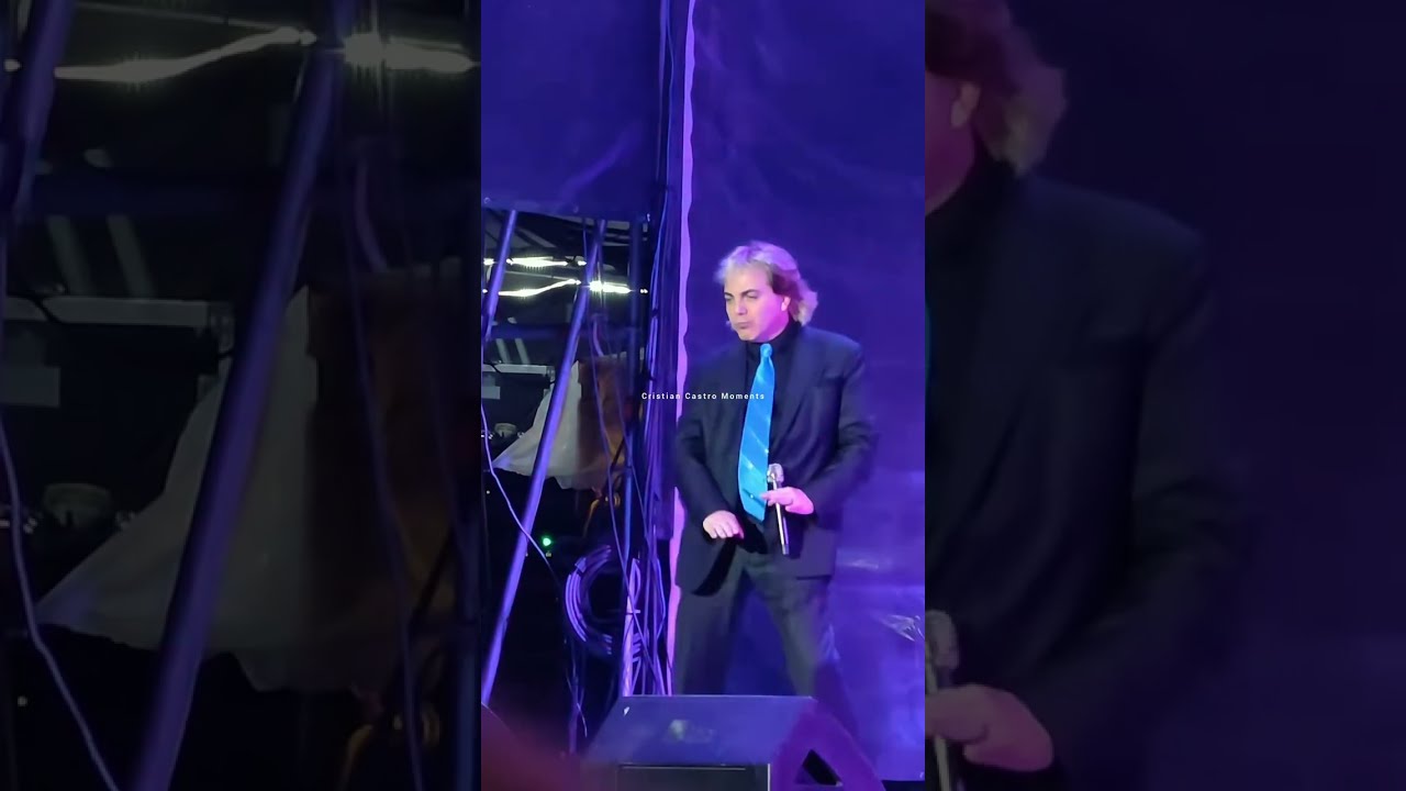 CRISTIAN CASTRO al ritmo de 