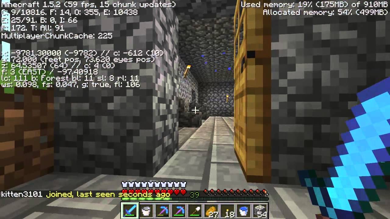 Minecraft Empire server finally at spawn - YouTube