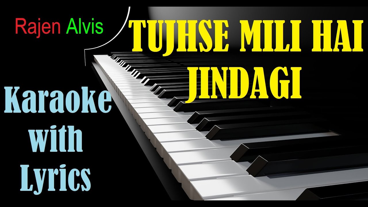 Tujhse mili hai Jindagi  Karaoke with Lyrics  Hindi Christian Song