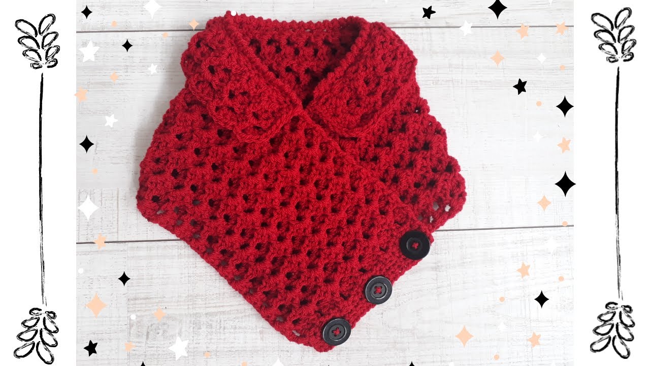 GOLA DE CROCHÊ RUBI