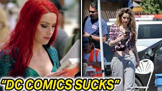 Amber Heard CRASHES Set After Being Fired From Aquaman 2...?! *FULL VIDEO*