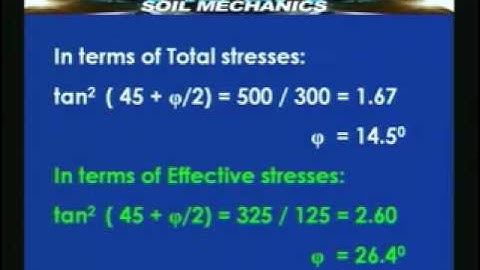Lecture - 46 Soil Mechanics