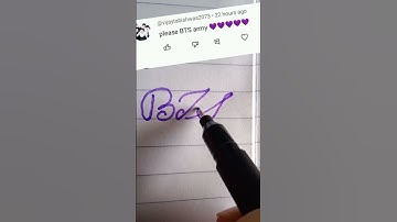 BTS Army  write in cursive writing #cursive#writing#beautiful#writing#BTS#Army#shorts