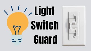 BEST & EASY to Install Light Switch Guard Child Proof Lock #Shorts