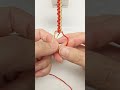 Cute Daisy Knot 🌼2603022 Easy Macrame Friendship Bracelet #Shorts#shortstutorial #knot #diy