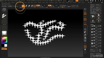 085 When ZBrush stamps out copies of your model