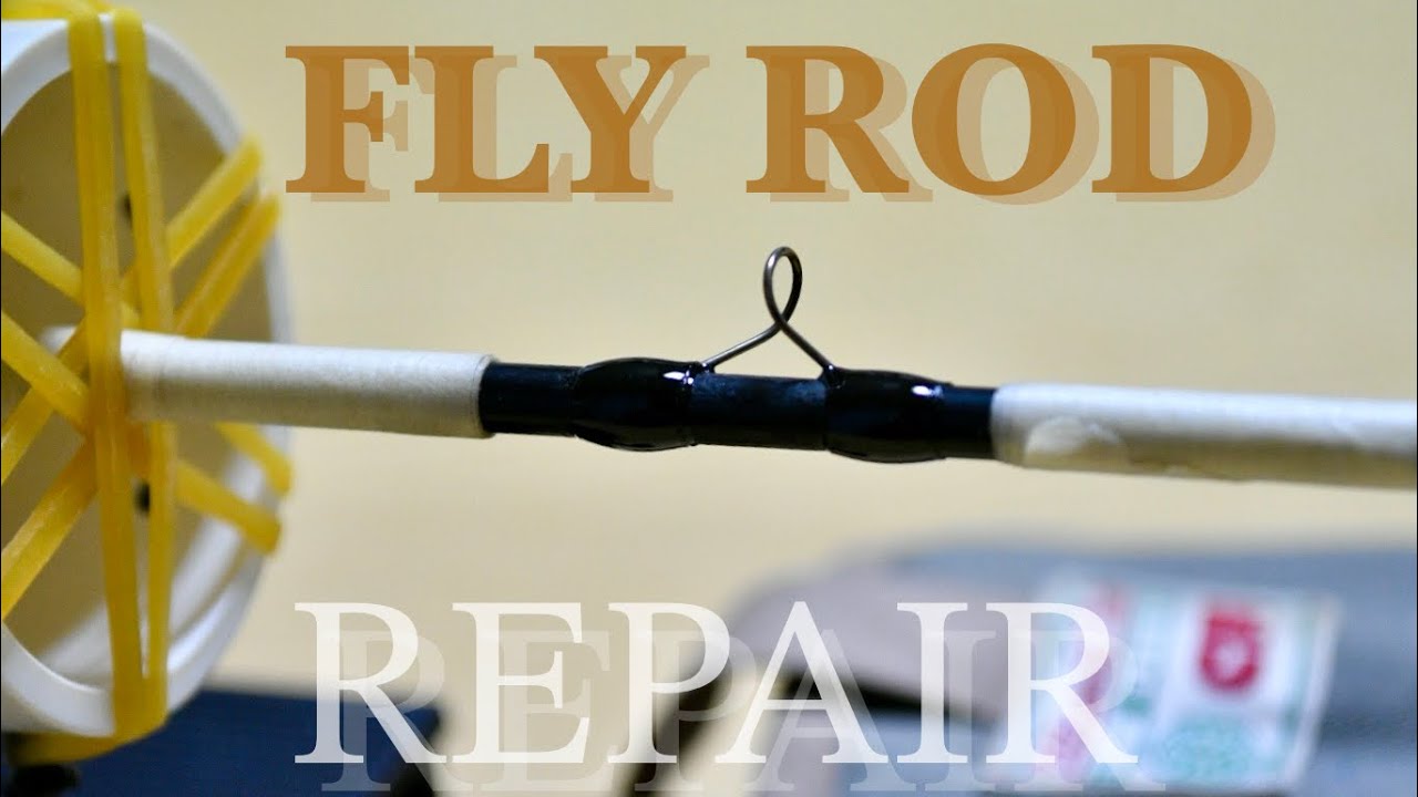 【経費節減】フライロッドのガイドをダイソーのエポキシで修理してみる #フライフィッシング #ロッドメイキング #ロッド修理 #ダイソー #flyfishing #flyfishing 