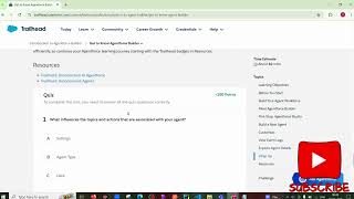 Introduction to Agentforce Builder | salesforce | trailhead