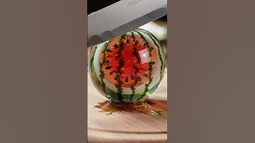 “Satisfying Watermelon Cutting – Unreal But Real!” #ai #relaxing #satisfying #aiart #ai