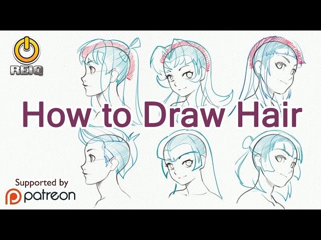 Drawing hair: all you need to know to get started! - Anime Art Magazine