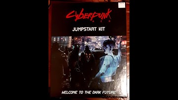 Cyberpunk Red Jumpstart Kit Unboxing