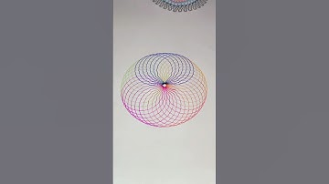 Beauty of SpiroGraph  #spirograph #satisfying #asmr #art #highlightseveryone  #tranding #viral