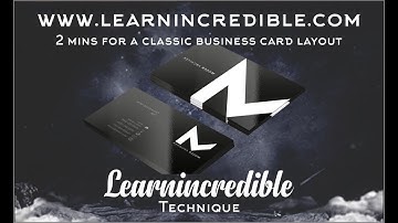 How to Design professional business card in Coreldraw tutorial