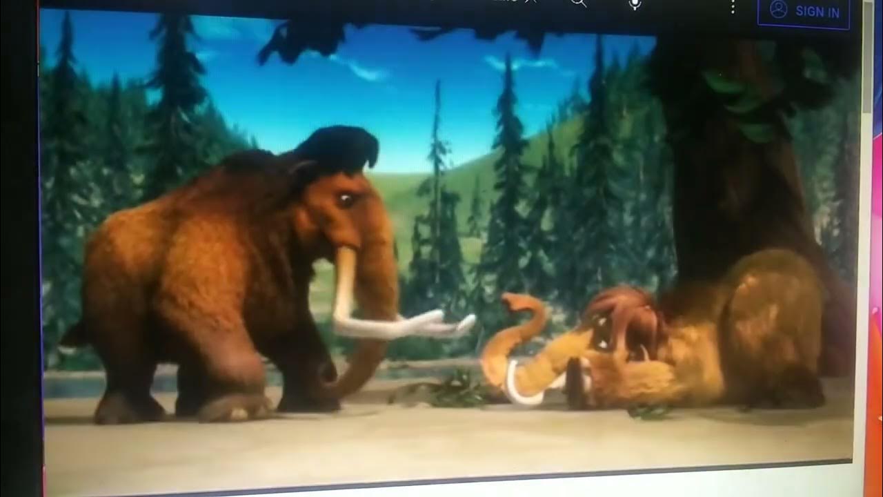 Ice Age 2 the Meltdown Manny Meets Ellie YouTube