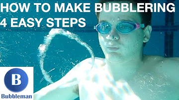 Bubbleman: HOW TO MAKE BUBBLE RINGS IN 4 EASY STEPS