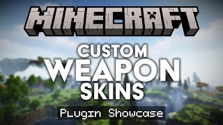 Add Custom Weapon & Tool Skins To Minecraft (HMCWraps Showcase)
