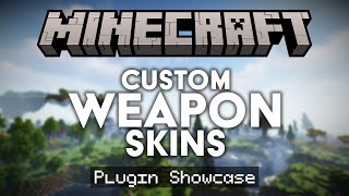 Add Custom Weapon & Tool Skins To Minecraft (HMCWraps Showcase) screenshot 1