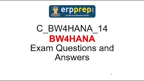 C BW4HANA 14 BW4HANA Certification Latest Questions and Answers