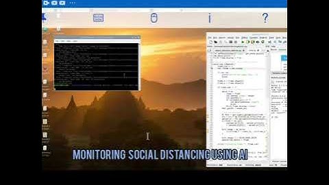 Monitoring Social Distancing using Artificial Intelligence test
