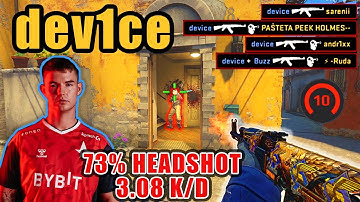 dev1ce w/ BlameF, Buzz & Xyp9x FACEIT Inferno POV // 37 Kills ~ 2.15 HLTV