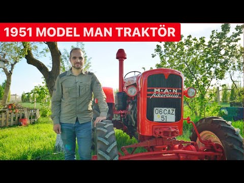 1951 Model MAN Traktör | Muayeneden Tam Not Aldı! | Orijinal Traktörler