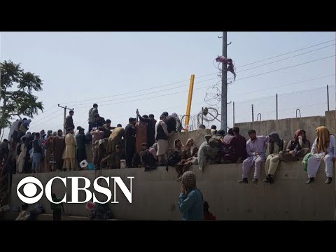 Clashes turn deadly at Afghanistan's Kabul airport