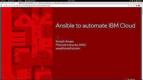 Using Ansible to Automate IBM Cloud - Preview