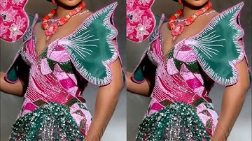 How  to  SEW  TRENDY STRUCTURED  FAN  SLEEVE 💥