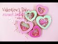 【Valentine's day sweet hearts stained glass cookies】バレンタインステンドグラスクッキー