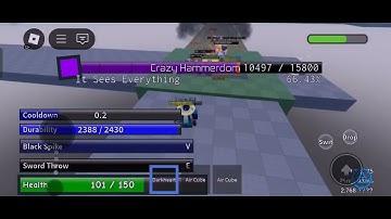 Cube Combination? Upgraded Hammerdom Bossfight