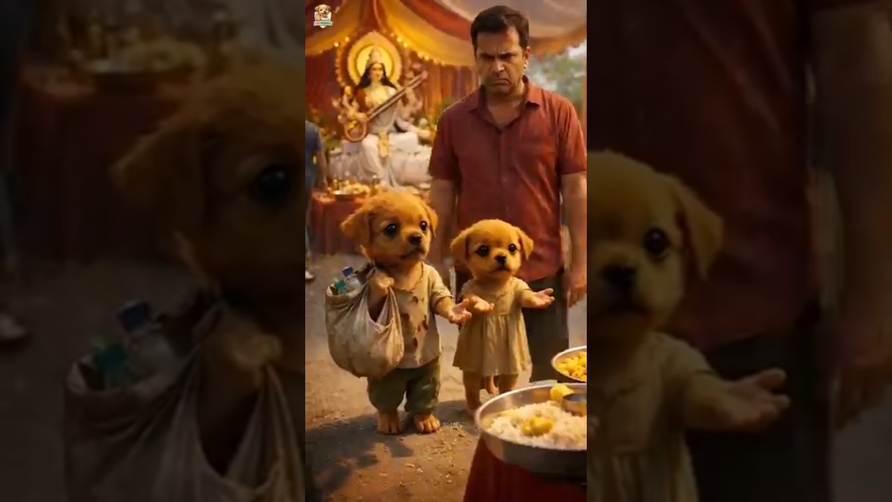 This puppy and his sister have no   cash celebrate the rich men 