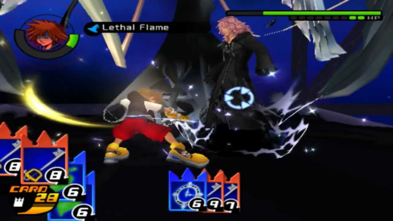 Kingdom Hearts Re Chain Of Memories Sora Marluxia 3 Youtube