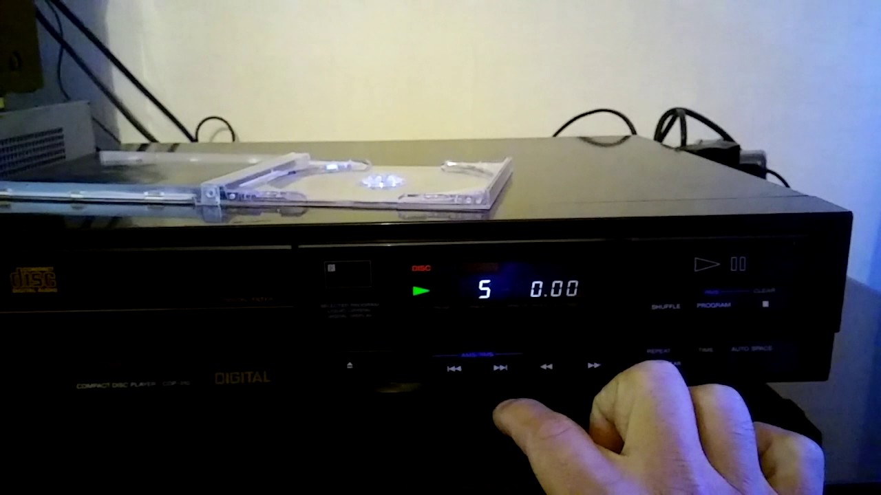 Cd Player Sony CDP 310 ENRIQUE DIAZ YouTube