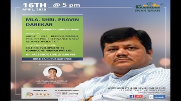 FULL VIDEO - Webinar on Mumbai Bank Loan Policy & New Self Redevelopment GR