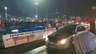 SUBARU WRX STI 600HP vs BMW X6 M : SCOOBYNATION